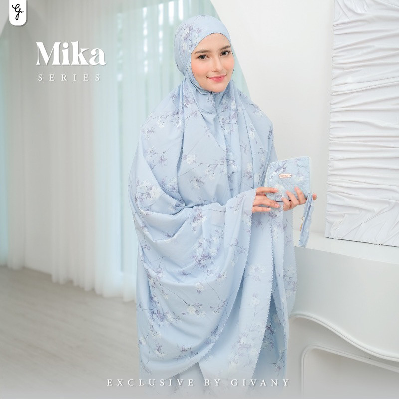 Mukena Traveling Solite Motif Premium - Free Sajadah -- Givany
