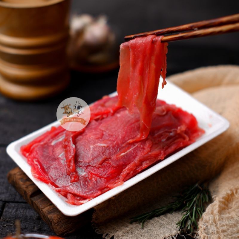 

Beef Slice Low Fat 250g-500g Cocok Bbq & Shabu-Shabu