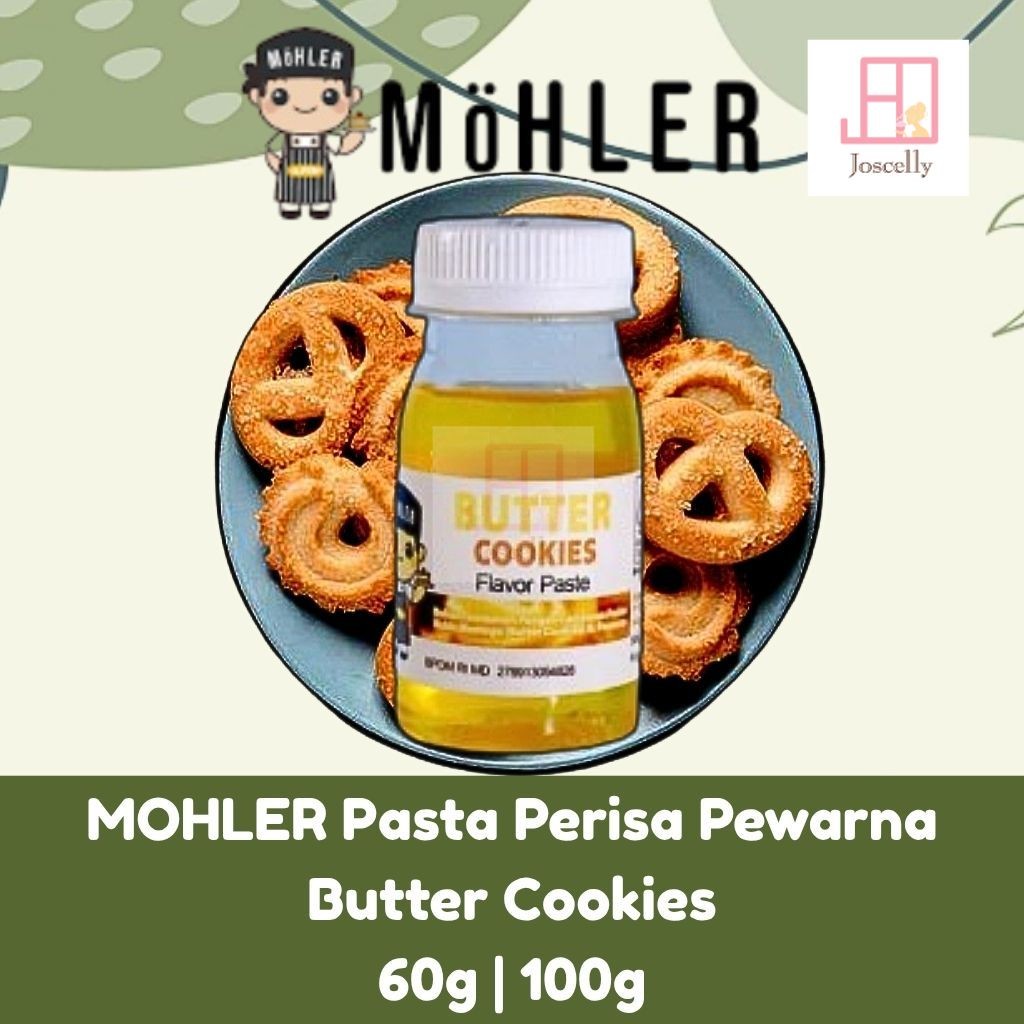 

JOSCELLY.ID MOHLER Pasta Perisa Pewarna Butter Cookies