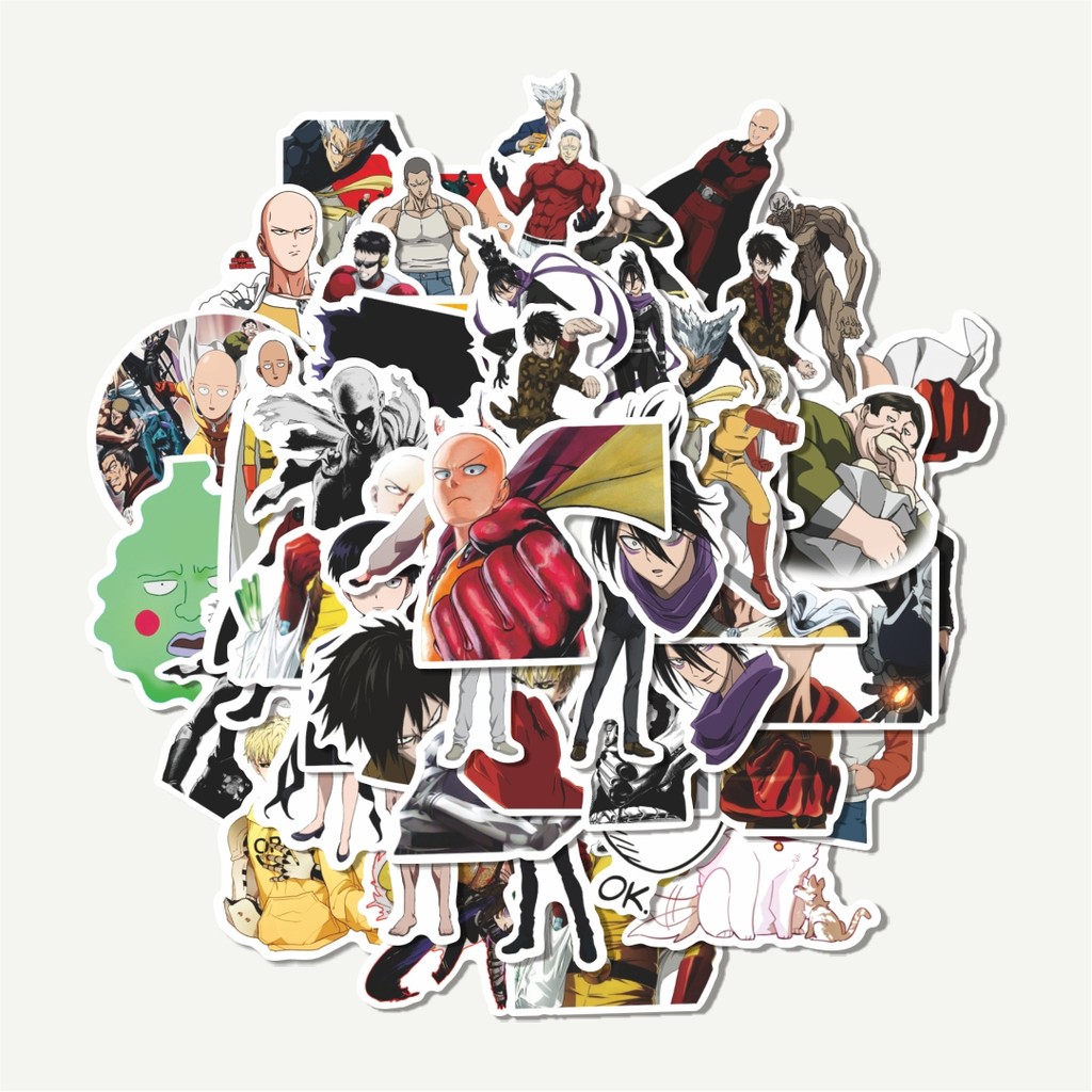 

Sticker Pack Stiker Anime One Punch Man | Sticker TUMBLR | Stiker LAPTOP KOPER HELM