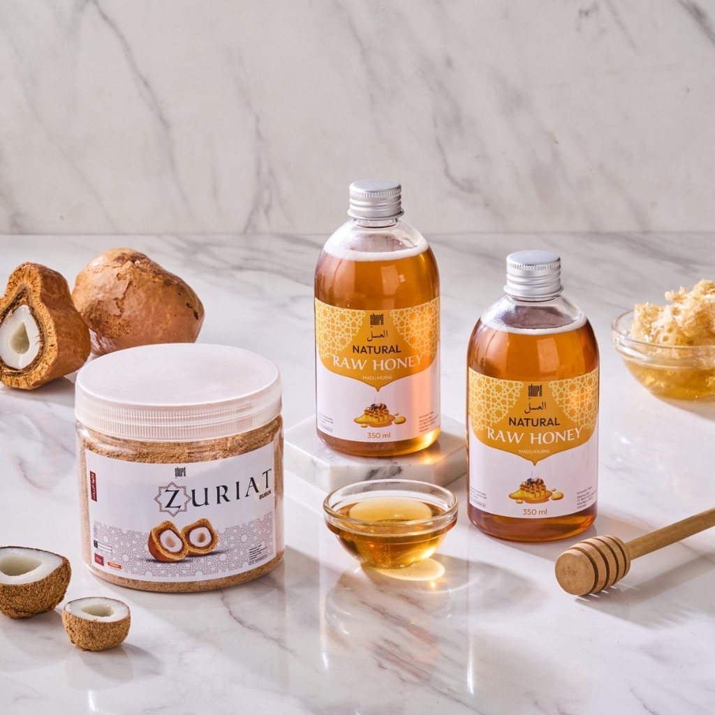 

Shura Paket Promil Zuriat Dan Madu Promil 350gr Raw Natural Honey