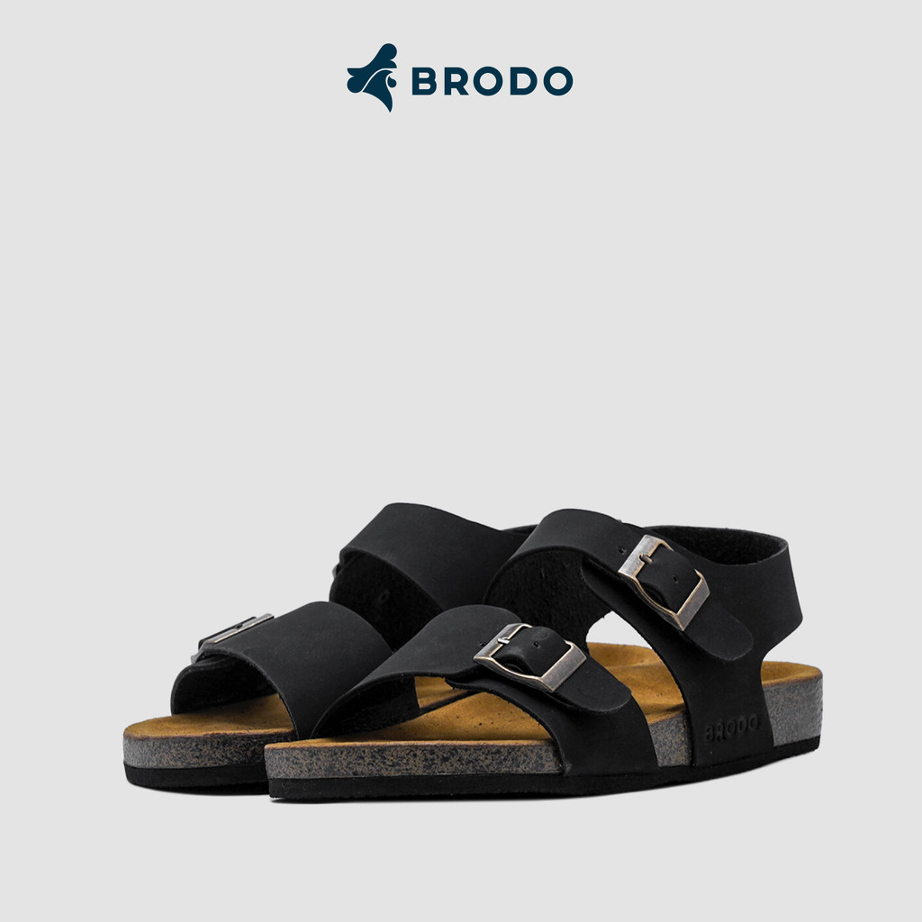 BRODO -  Sandal Wira Strap Classic Kids Black
