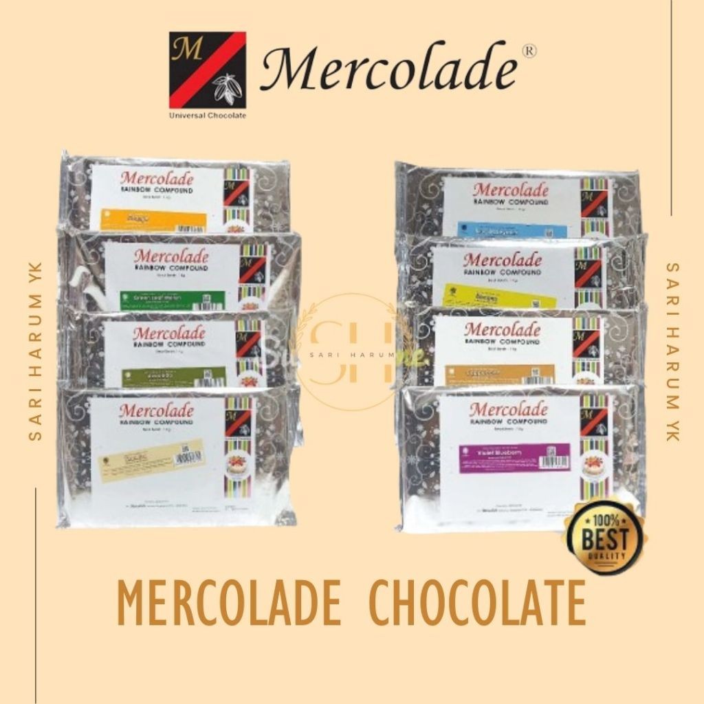 

coklat compound | Coklat batang | Mercolade 1kg