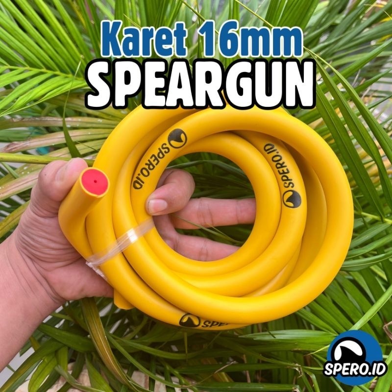 Karet Panah Ikan 16mm Kuning Bahan CO