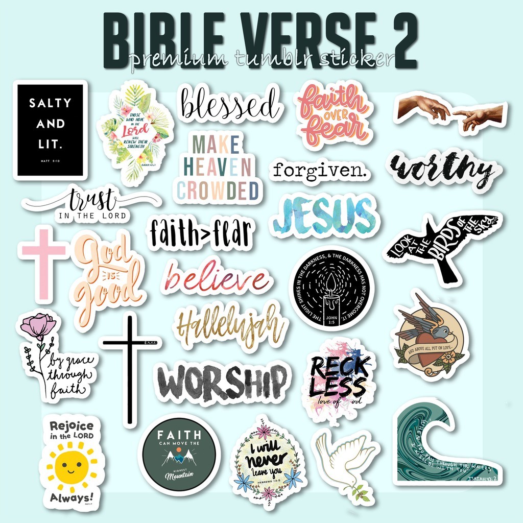

Sticker Tumblr Bible Verse 2