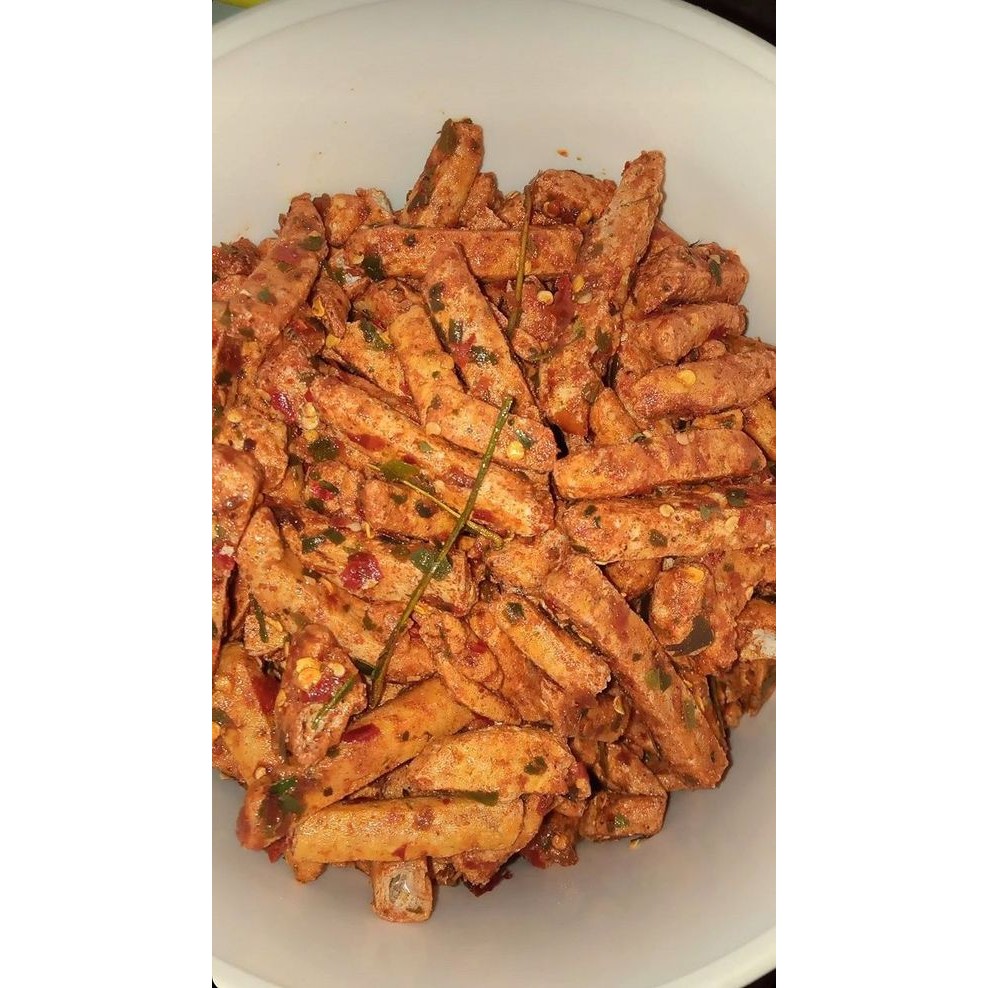 

Basreng Kering / Basreng Daun Jeruk 250gram/500gram/1000gram Cemilan Murah, Jajanan hemat/ Jajanan Hits lezat pelopor lapar