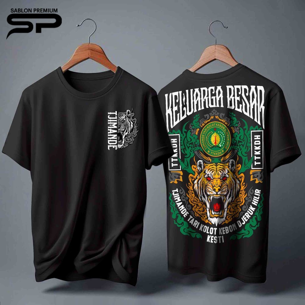 Kaos Keluarga Besar Cimande TTKKDH KESTI LAMPUNG - SABLON PREMIUM Distro TTKKDH Tjimande