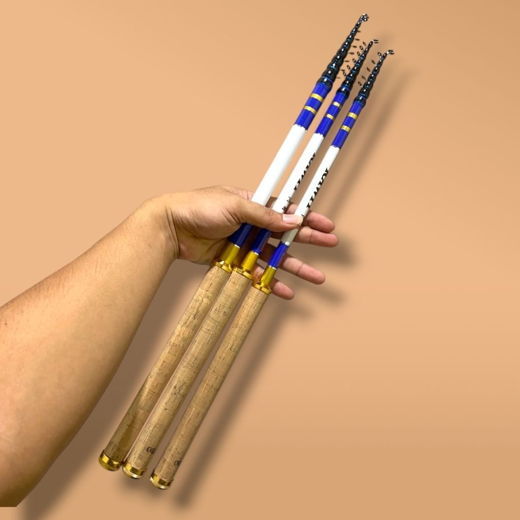 Joran Tegek Carbon Oregon Rawit Tenkara Kolong Model Mini Stream Wing MSW AA