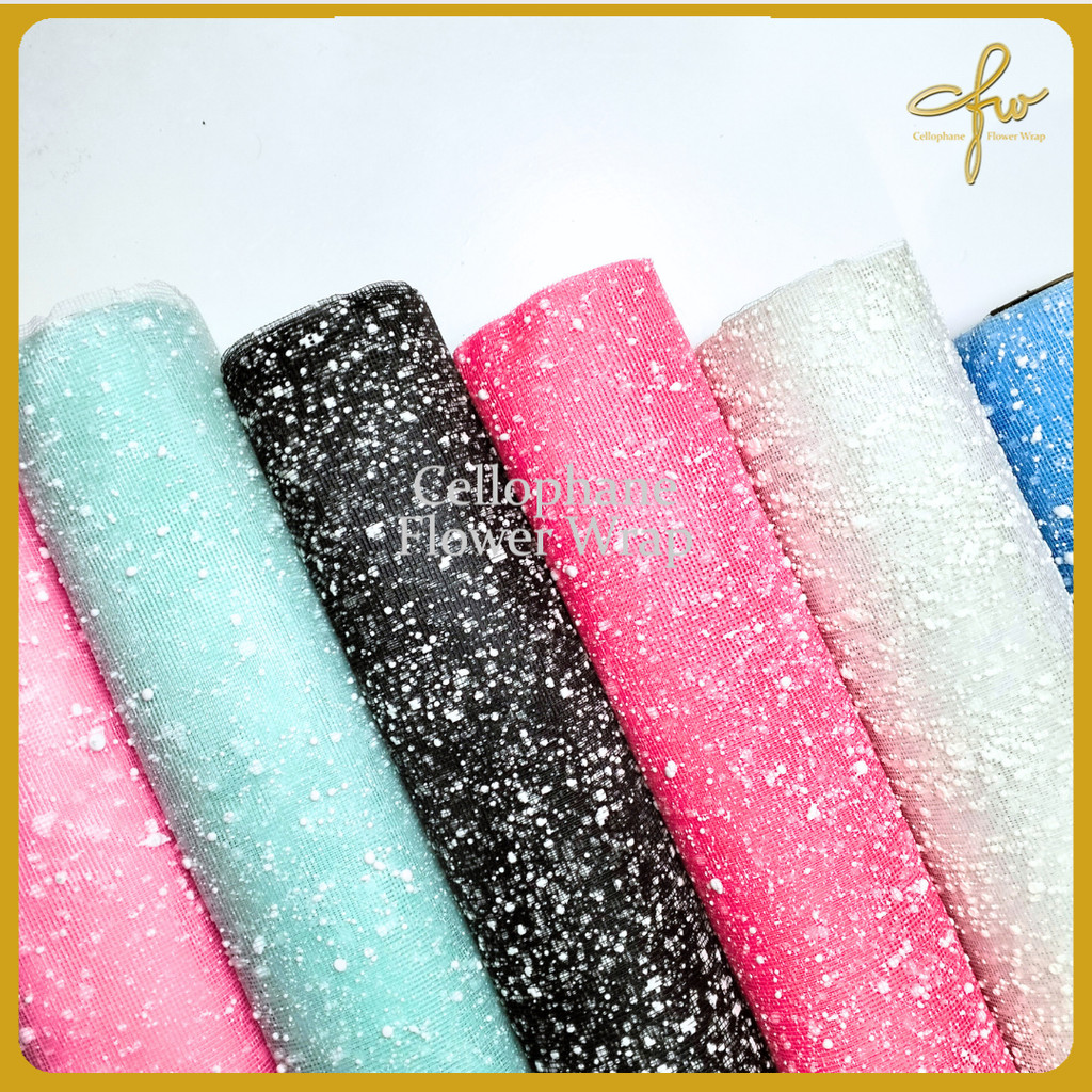 

( ROLL ) Kertas Buket Tile Salju - 50 CM X 4 YARD