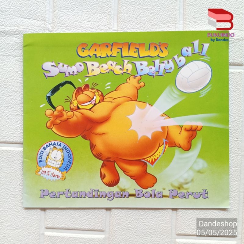 Garfield's Sumo Beach Belly Ball (Pertandingan Bola Perut) - Buku Cerita Anak Bergambar