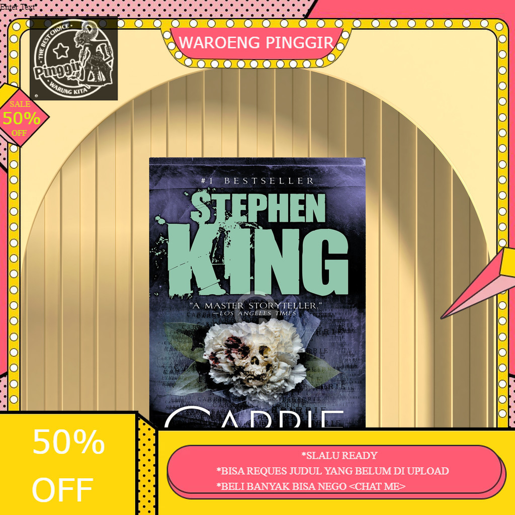 Book Carrie by Stephen King