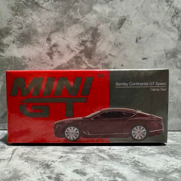 MINIGT 420  BENTLEY CONTINENTAL GT SPEED 2022 CANDY RED MINI GT