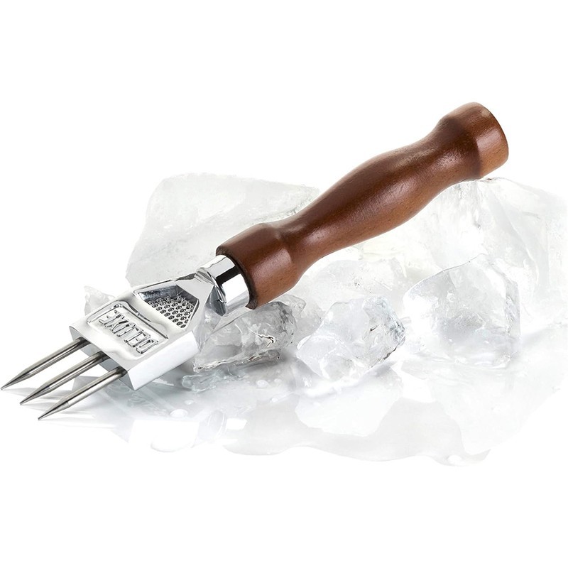 Pemecah Es Batu Manual Ice Pick Stainless Tusukan Batu Es Stenlis Tusukan Es Batu Anti Karat