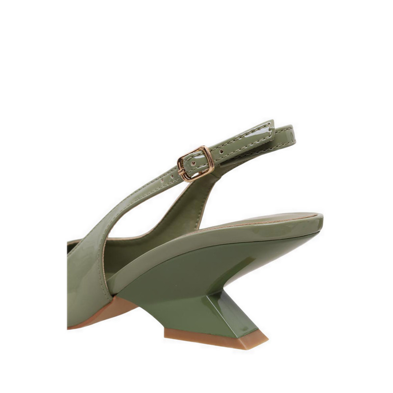 promo payless nine west womens genna wedges - olive_04