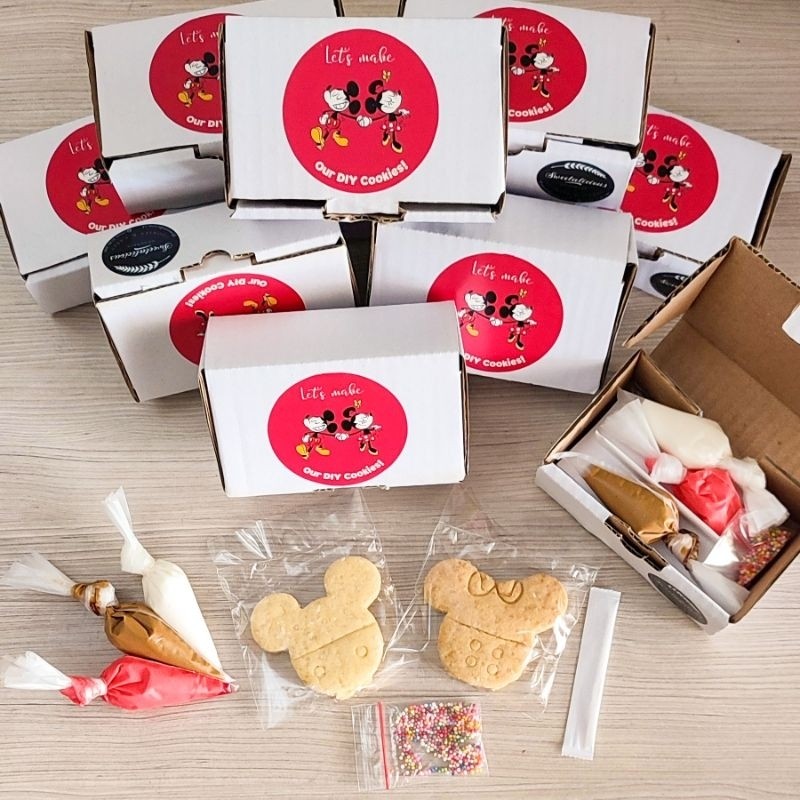 

DIY Butter Cookies Hias Character for Hampers Souvenir Unik Ulang Tahun anak isi 2