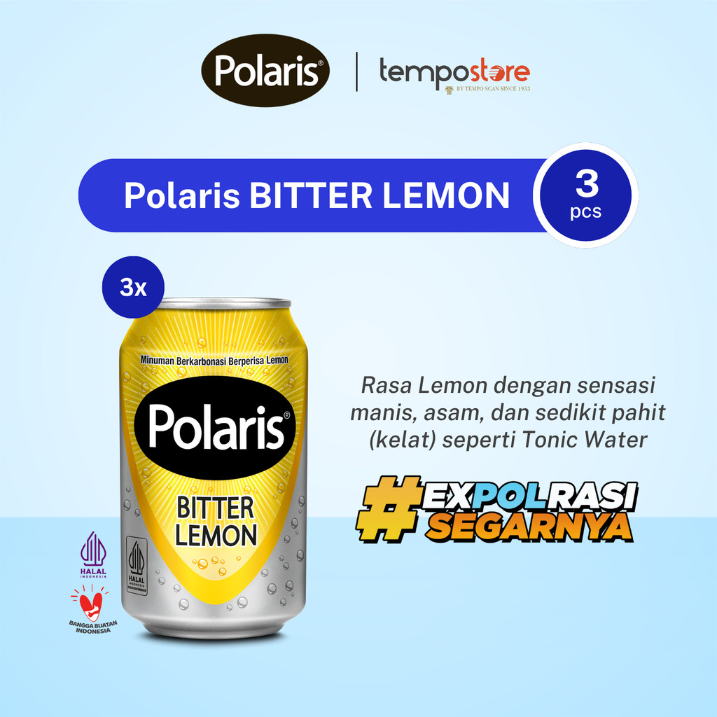

Polaris Bitter Lemon 330 ml isi 3pcs [08.2026]