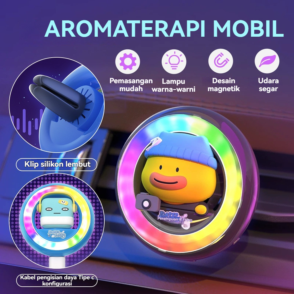 baruInterior Ac Parfum Mobil Pengharum Disffuser Mobil Parfum Pewangi Aksesior