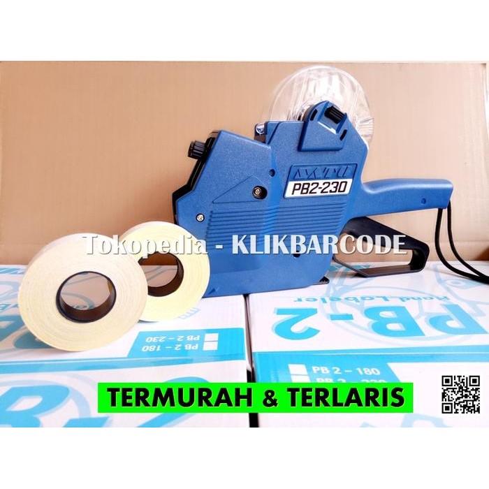 

Handlabel / Labeller / Label Harga / Tembakan Harga SATO PB 230 - Angka - Angka