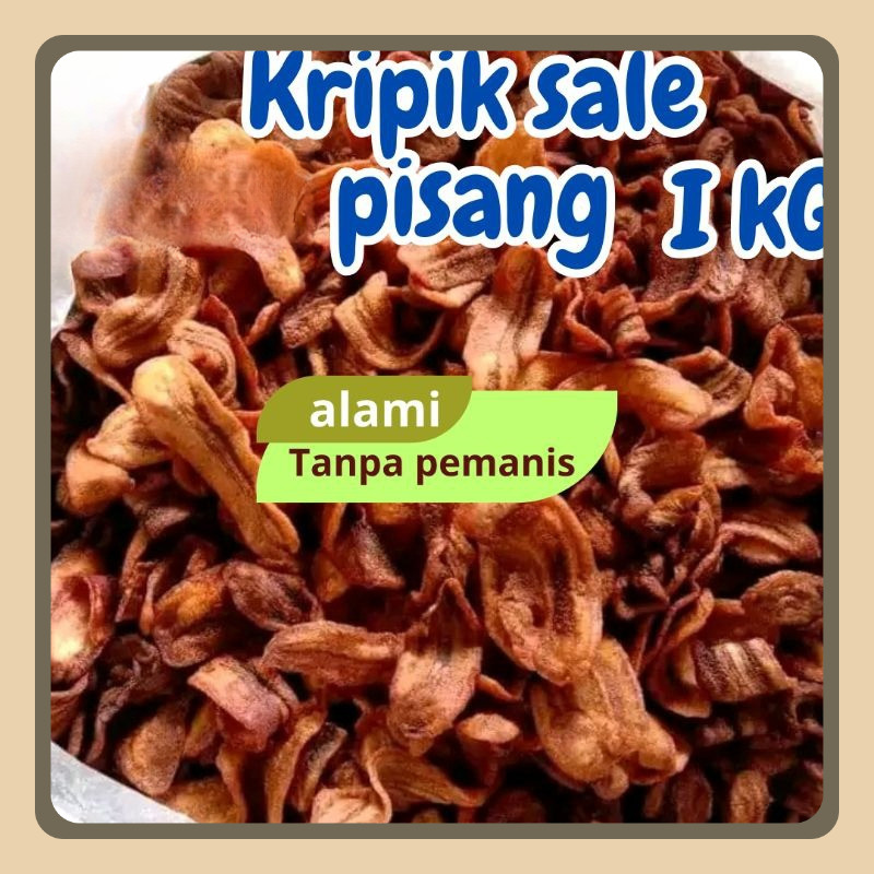 

FREE PACKING DUS + BUBBLEWRAP 1KG Kripik sale pisang kering