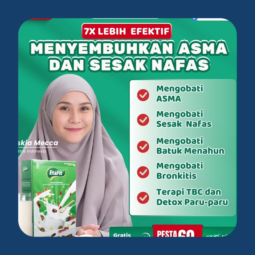 

ETAFIT - Solusi Atasi Asma Sesak Nafas - Susu Kambing Etawa Bubuk Asli 100% Murni Original