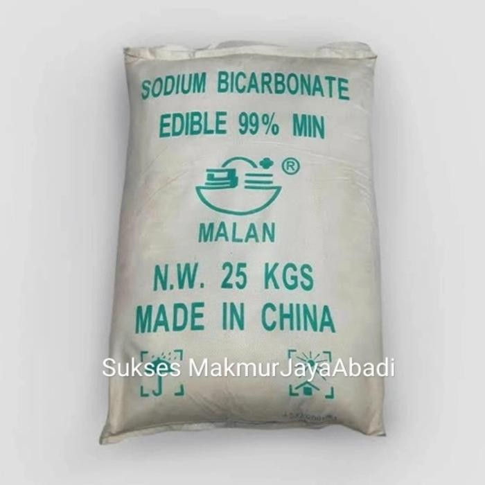 

Soda kue/sodium bicarbonate food grade kemasan sak 25 kg kualitas TOP.