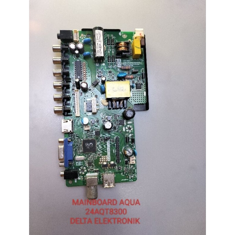 SPAREPART MAINBOARD MB TV LED AQUA 24AQT8300