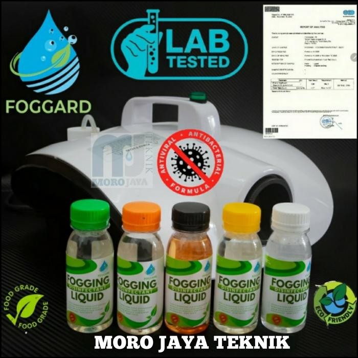 Cairan Mesin Fogging / Fogging Mobil / Fogging Disinfectan 100ml Putih