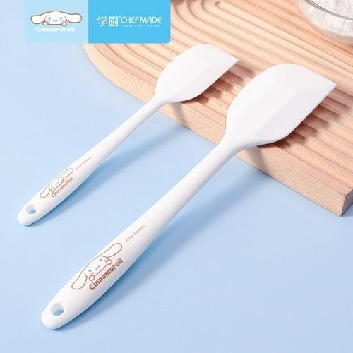 Chefmade CL5003 Cinnamoroll Set 2pcs Silicone Spatula white Food Grade - Warna SM