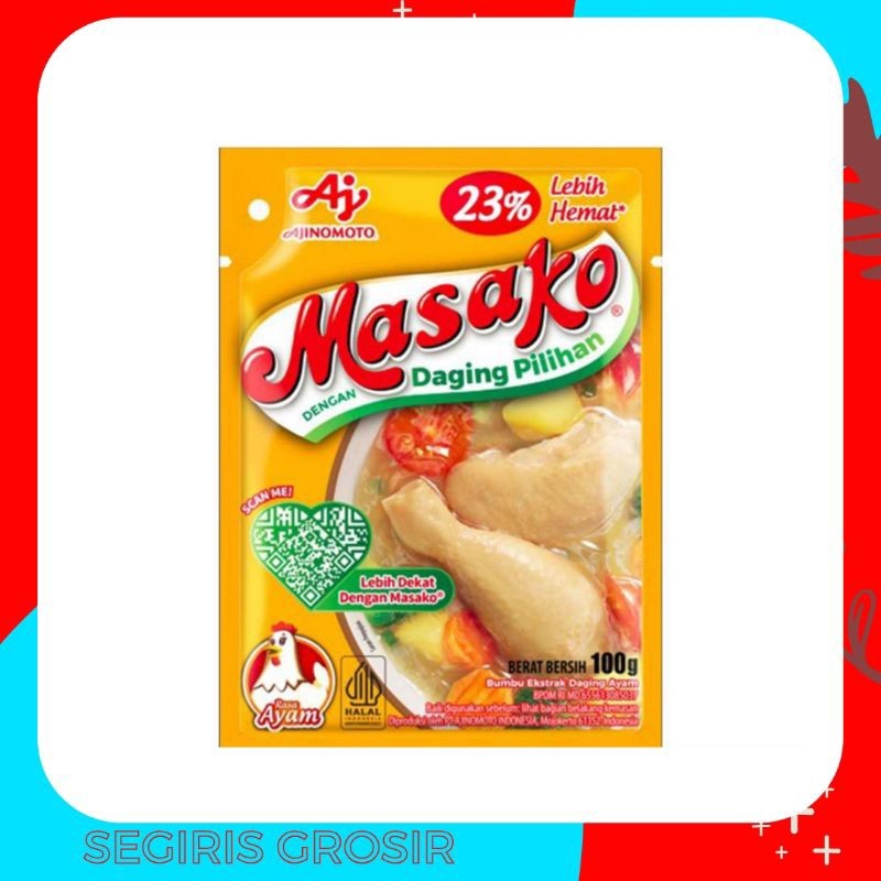 

Ajinomoto Penyedap Rasa Masako Ayam 100G