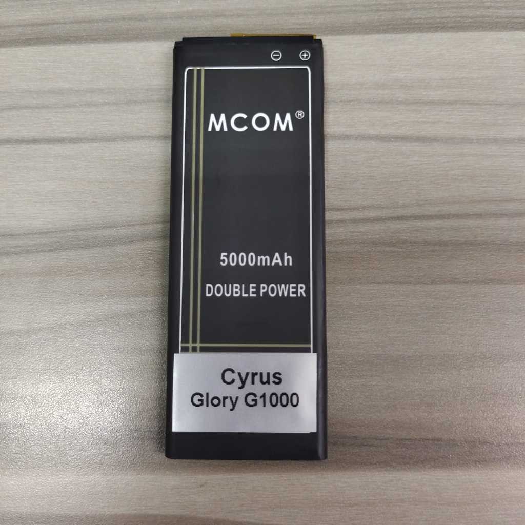 [WMK] Battery Batere Batre Baterai Double Power Mcom Cyrus Glory G1000