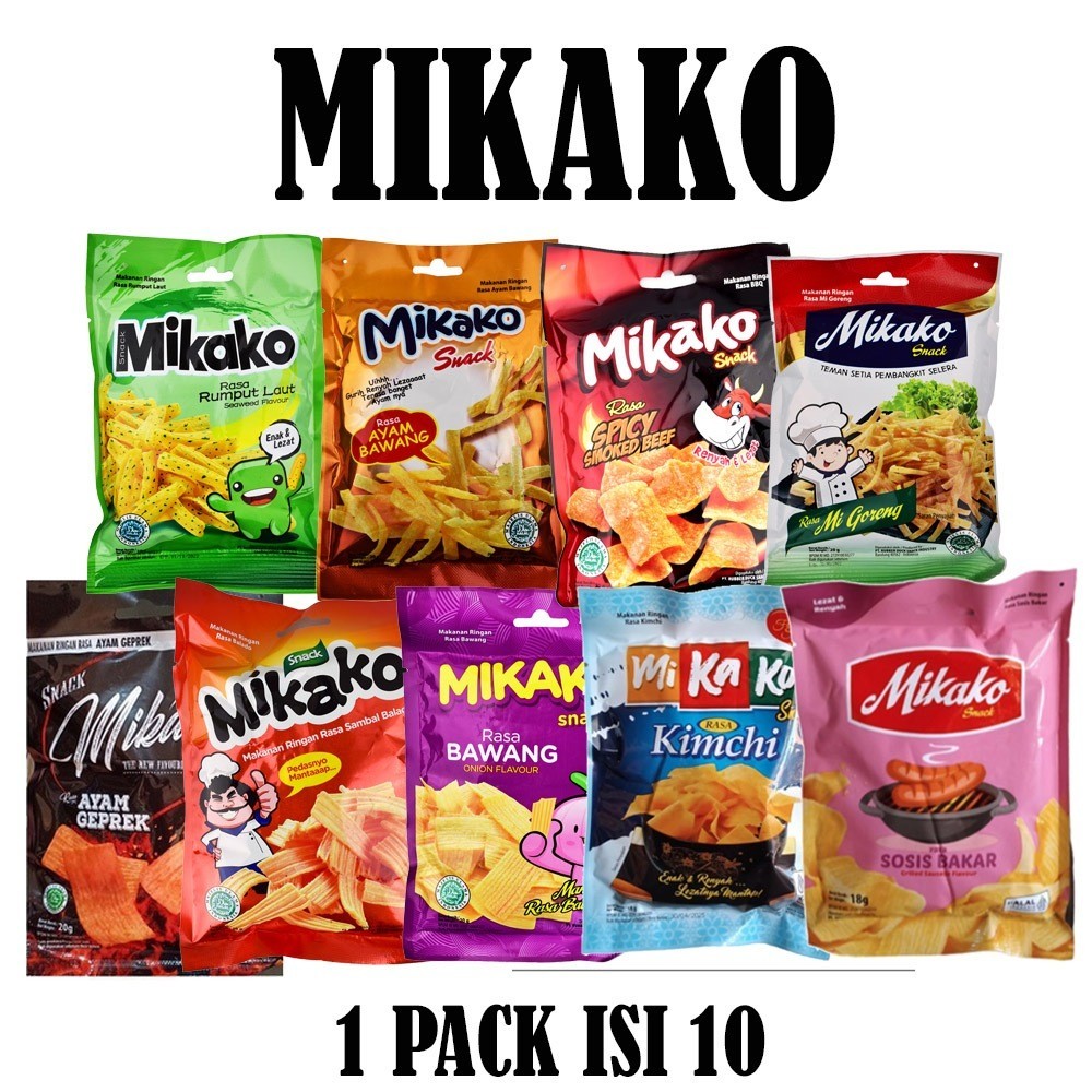 

SNACK MIKAKO ISI 10