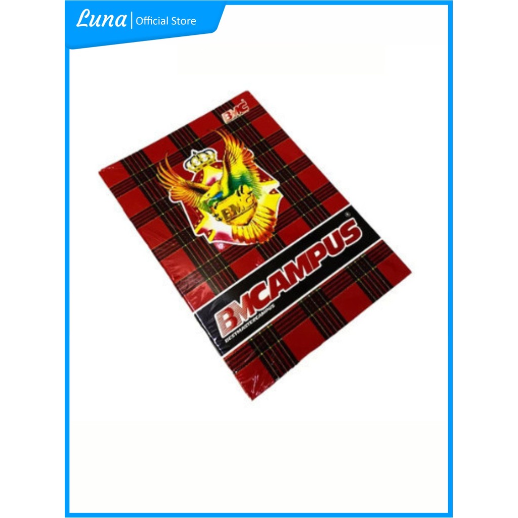

Luna 1 Pack Buku Tulis Campus 36 Lembar Buku Tulis BMC Campus Menulis Dengan Nyaman Dan Rapi