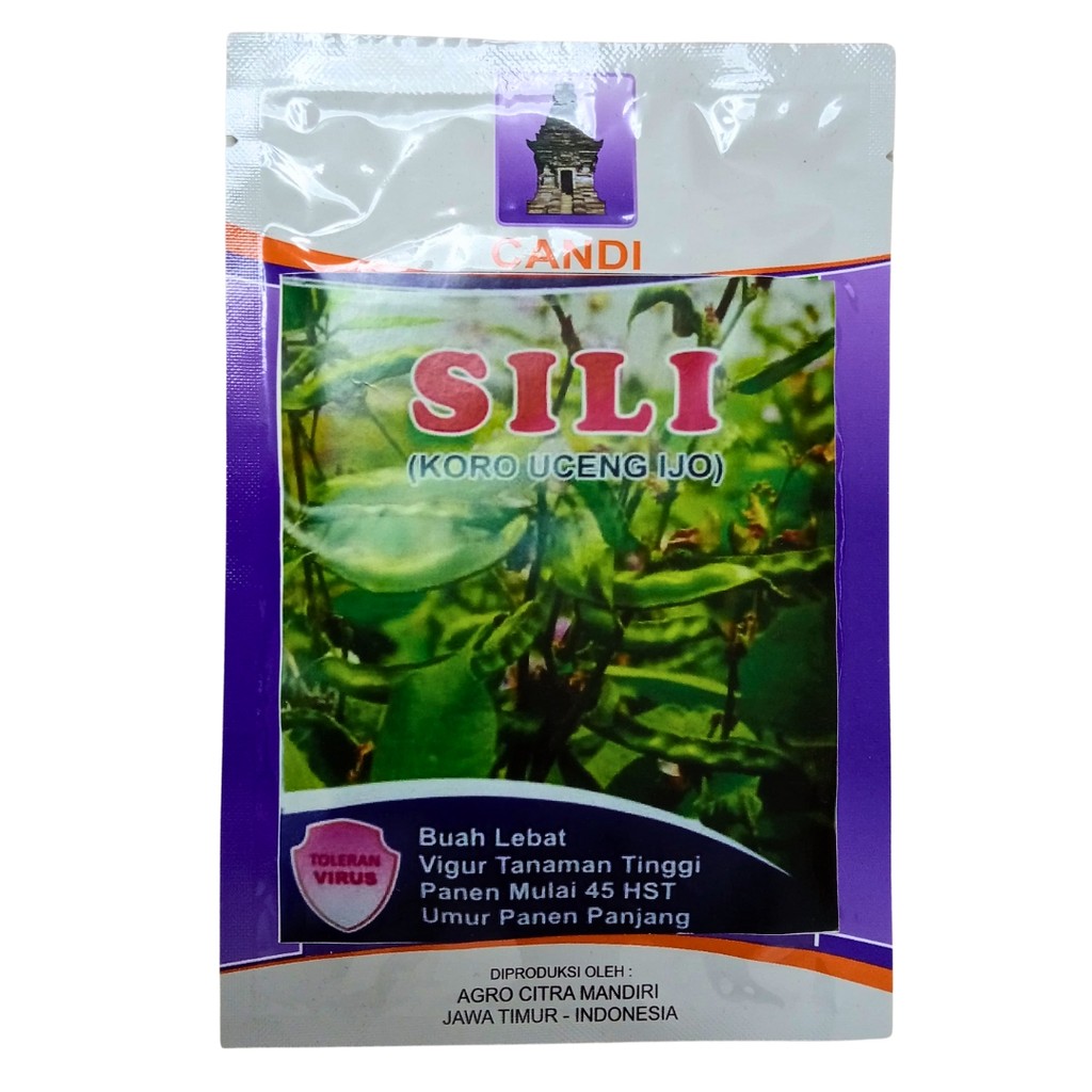 Benih Koro Uceng Ijo 50gr SILI Cap Candi Panen Cepat Hasil Melimpah