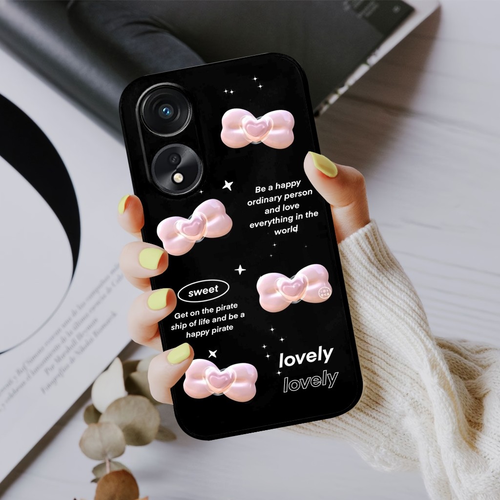 CASE OPPO A18 / A38 - SOFTCASE PRO CAMERA OPPO A18 / A38 - FULL MOTIF - MOTIF LOVE - LOVE AESTHETIC 