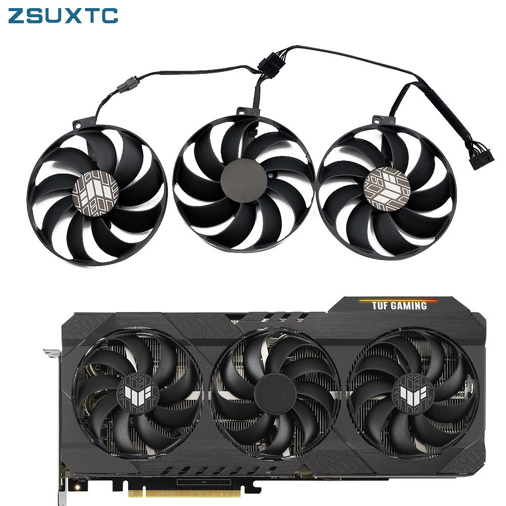 Graphics card fan CF9010U12D PLD09210S12H DC12V for ASUS TUF RTX 3060 3060 TI 3070 3080 3080Ti RTX30