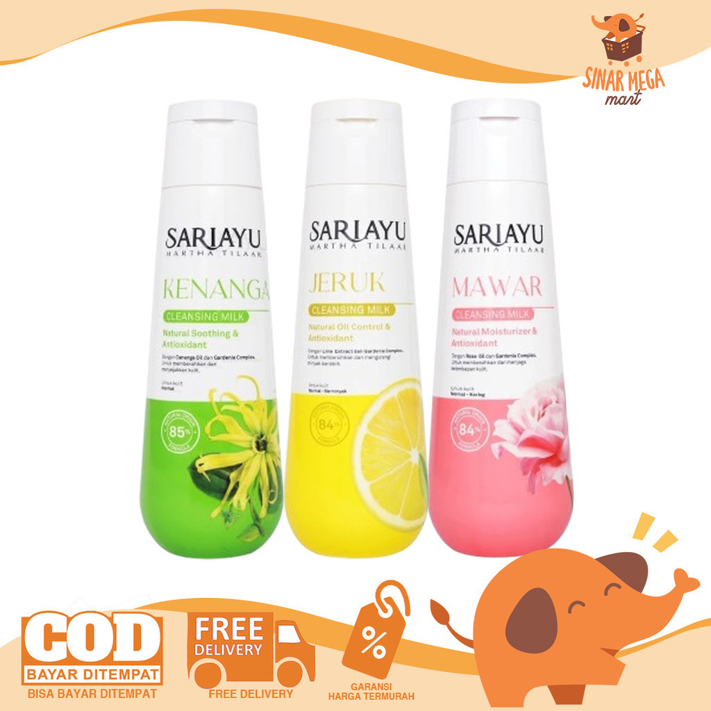 SARI AYU SARIAYU Cleansing Milk Cleanser 150ml - Pembersih Wajah Make Up