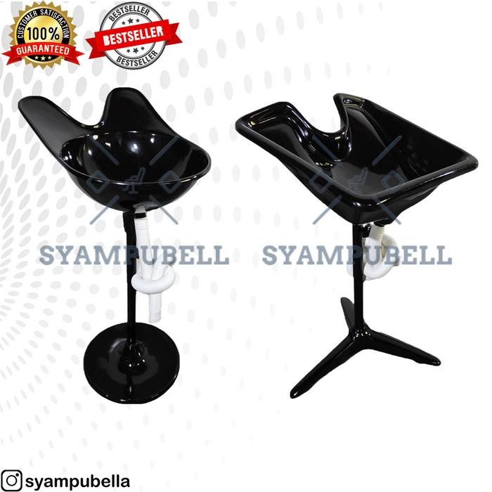 Wasbak Keramas Portable / Wasbak Tangkai / Wasbak Cuci Rambut - Wasbak Segi