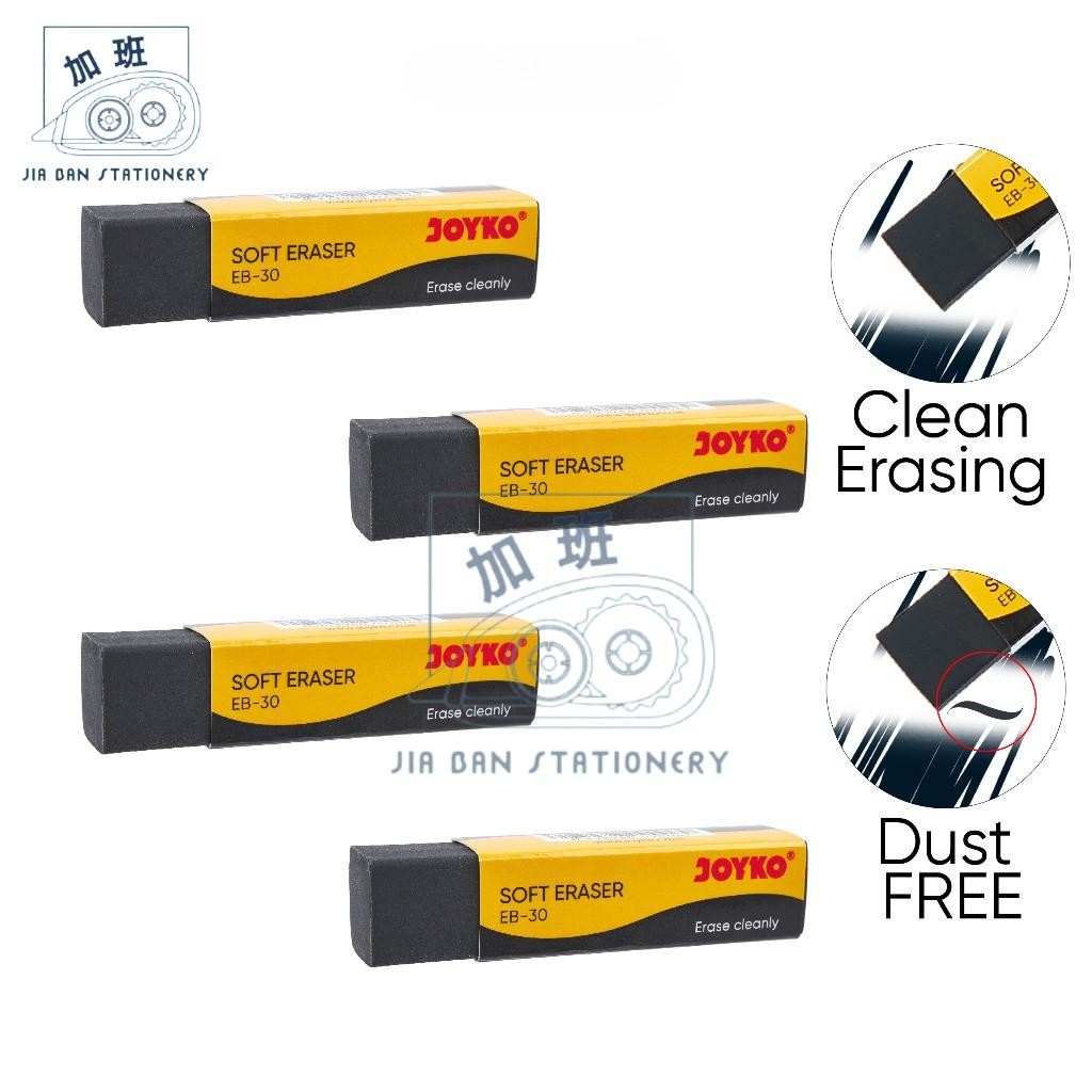 

Penghapus Joyko EB-30 Soft Eraser Hapusan Tinggi EB30 Hitam | JiaBan