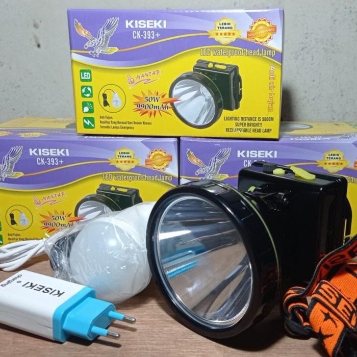 Senter Kepala 50 Watt Kiseki CK 393+