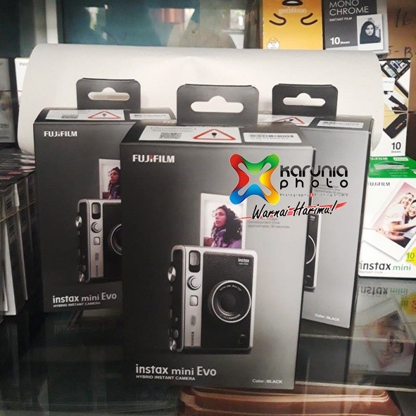 Instax mini evo instan kamera fujifilm // kamera instax mini evo CO