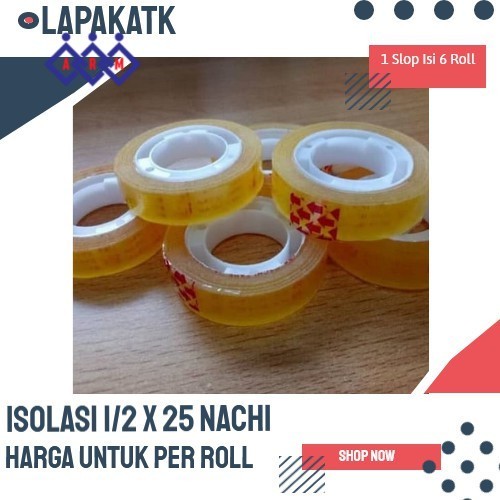

PROMO Isolasi Nachi 1/2 x 25 (1PCS) + Best Seller