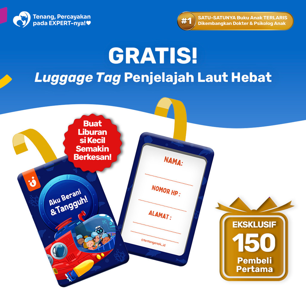 

GIMMICK - LUGGAGE TAG JELAJAHI LAUT DALAM [NOT FOR SALE]