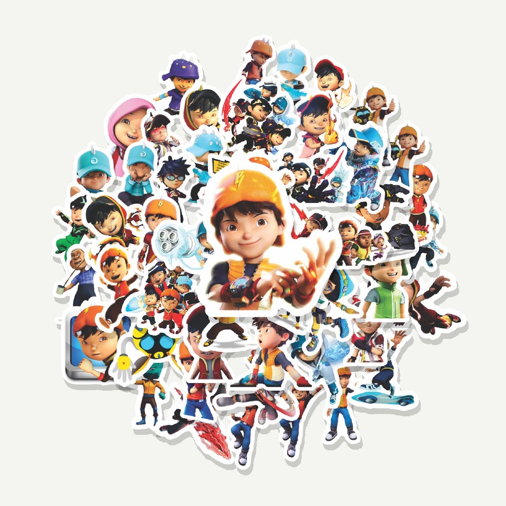 

Sticker Pack Sticker Kartun Boboiboy Sticker | Sticker TUMBLR | Stiker LAPTOP KOPER HELM