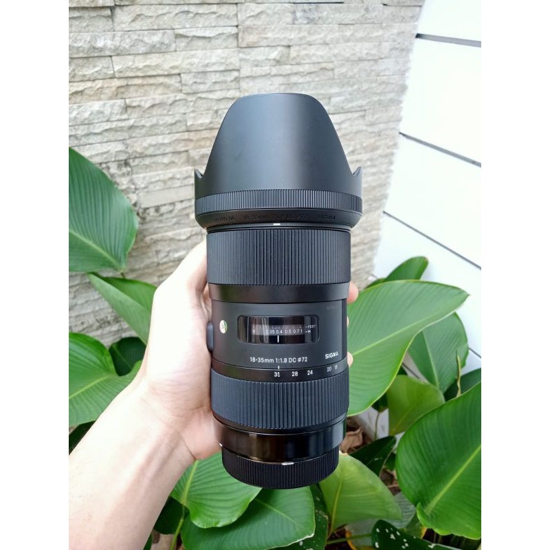LENSA SIGMA ART 18-35MM F1.8 FOR CANON