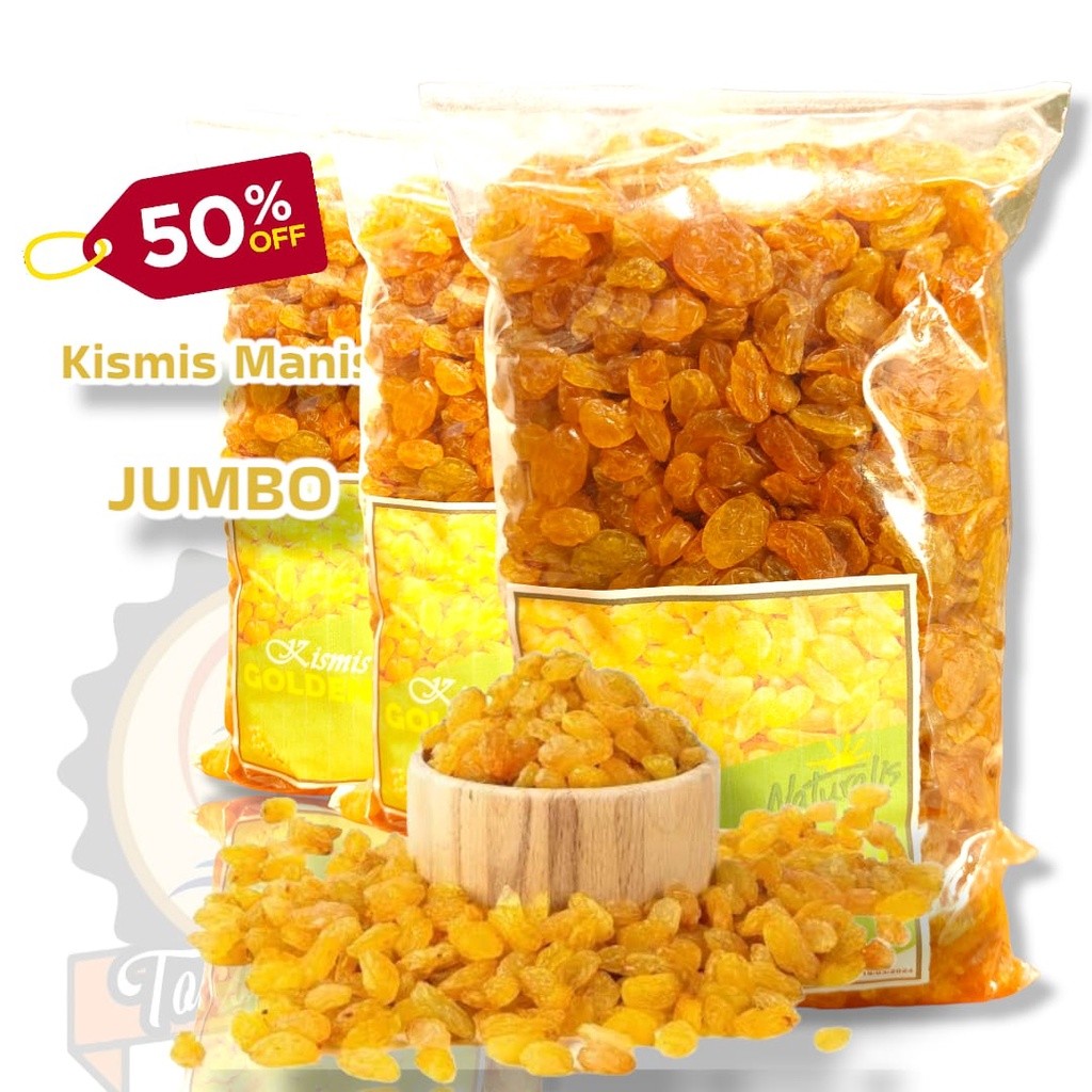 

Kismis arab golden raisin semi jumbo 1kg
