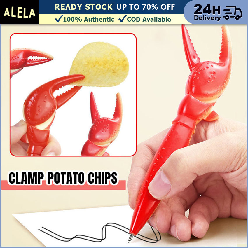 

Pulpen Gel Kepiting Pena Lucu Unik Crab Plier Ball Pen Souvenir Alat Tulis