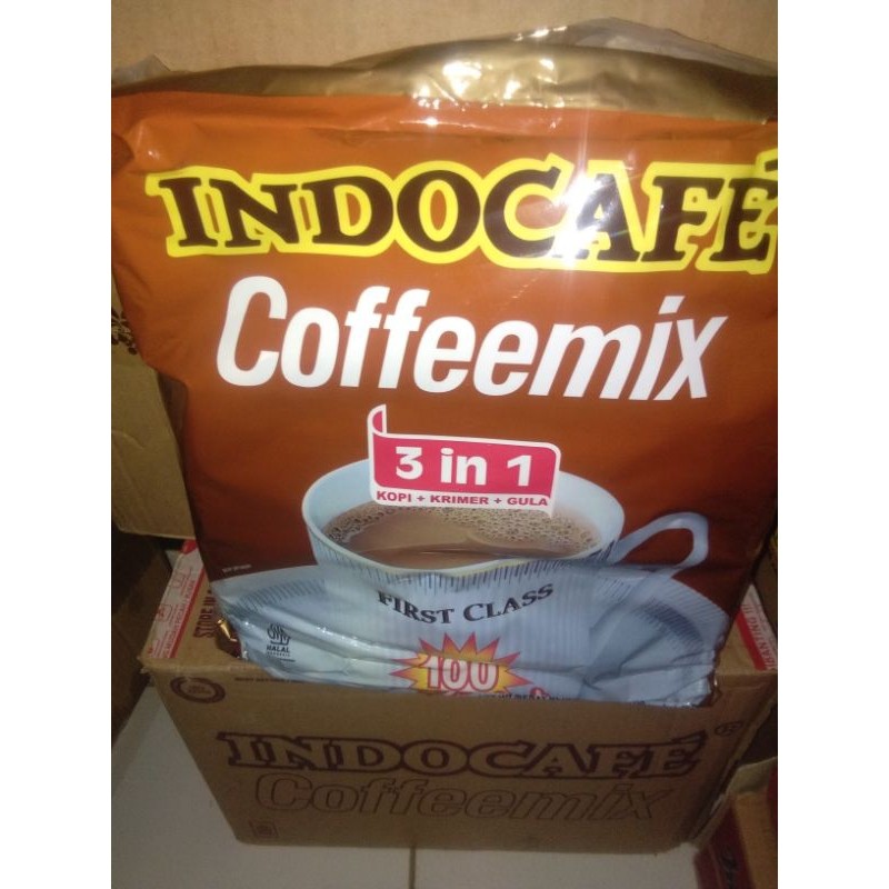 

indocafe coffeemix 1pak isi 100pcs