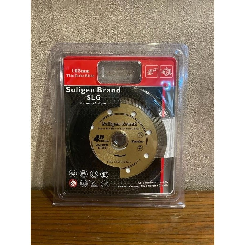 Diamond wheel mata pisau potong granit Turbo SOLIGEN