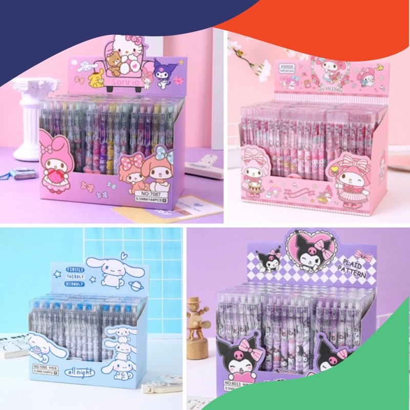 

COD PULPEN GEL CETEK MOTIF SAN RI* 0,5 MM WARNA HITAM / PULPEN GEL ANAK SEKOLAH ATAU KERJA KANTORAN ATAU KULIAH HOTT