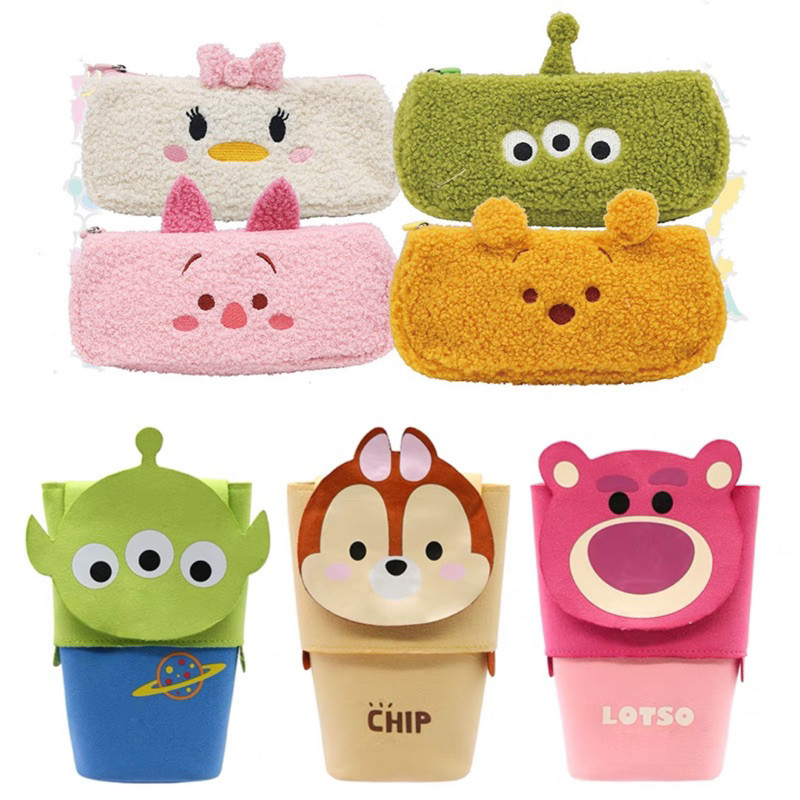 

COD disney tsum pencil box kotak pensil tempat pensil stationary box disney DISCOUNT